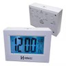 Relógio 2972 Despertador Digital Branco Luz Led Herweg - 1