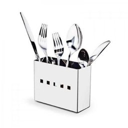 Porta Talheres Em Aço Inox Mak Inox - 1