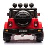 Jipe Infantil Carro Elétrico Bang Toys 12v com 2 Motores e Controle Remoto Vermelho - 4