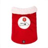 Jaqueta P/ Cães Snoopy Abaixo De Zero -Vermelho, Tamanho:PP - 1