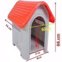 Ver imagem 2 de Casa Cachorro Cães Casinha para Pet Plástico Nº 3 Varias Cores - Lilás