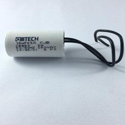 Capacitor De Motor 18uf X 250vac 2 Fios 10 Unid - Alltech - 2