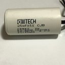 Ver imagem 2 de Capacitor de Motor 25uf X 250vac 2 Fios 10 Unid - Alltech