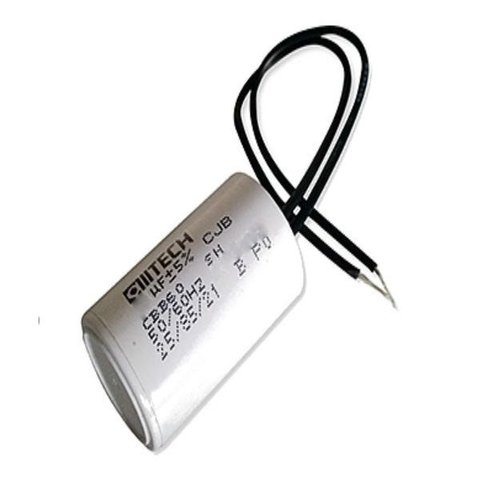 Capacitor de Motor 25uf X 250vac 2 Fios 10 Unid - Alltech
