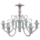 Ver imagem 1 de Pendente Colonial Moderno Para Sala De Jantar com o - Branco