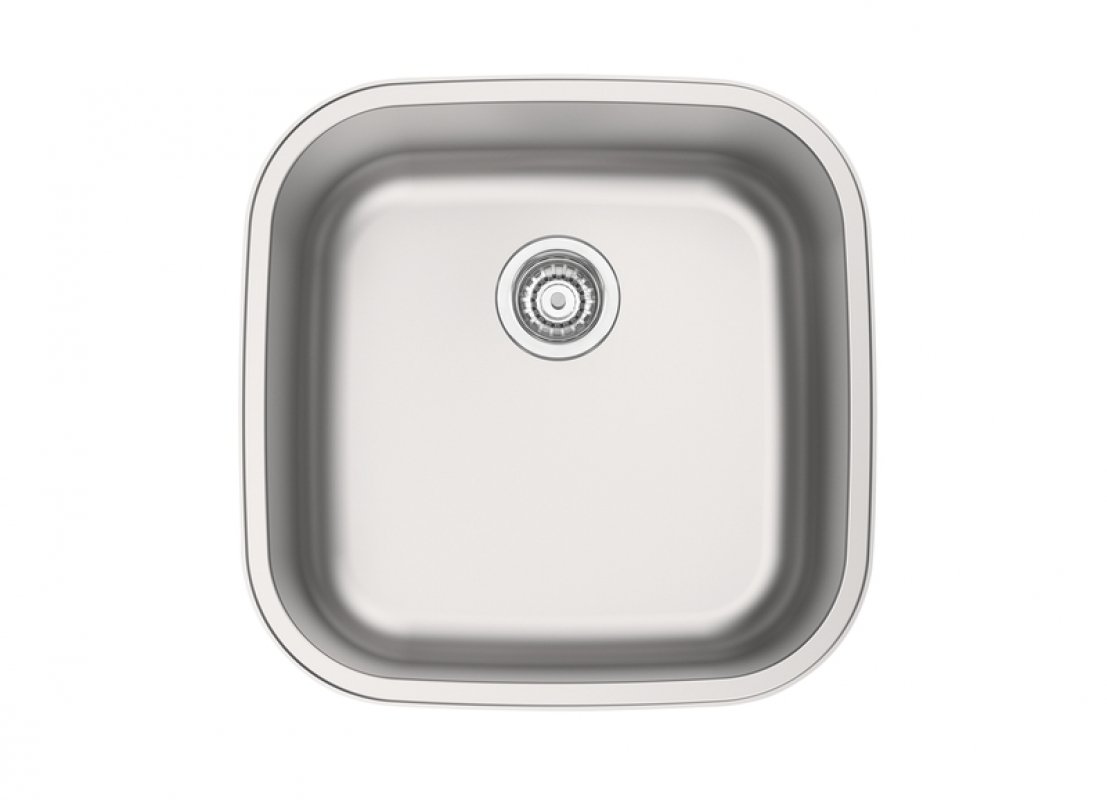 CUBA DE EMBUTIR OU SOBREPOR ARIA MAXI 40 BS EM AÇO INOX ACE - 1