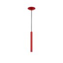 Ver imagem 1 de Pendente de alumínio com cabo ajustável de 1m vermelho Circle grande Auremar