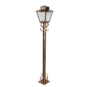 Poste para Jardim Campinas Colonial 1,25M 20W Ouro Velho Ideal