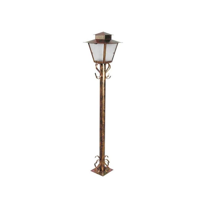 Poste para Jardim Campinas Colonial 1,25M 20W Ouro Velho Ideal