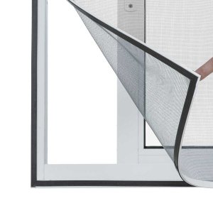 Tela Mosquiteira Magnética Block Insetos até 110 x 210 cm