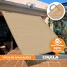 Tela Sombreamento Areia 6x3.5 Metros Para Cobertura e Decorativa - 9