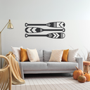 Ver imagem 2 de Remos Decorativos Grande Decoracao Parede Praia