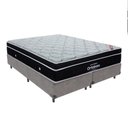 Ver imagem 1 de Cama + Box Colchão King com Molas Ensacadas Ortobom Europillow Elegant Cinza