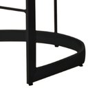 Ver imagem 3 de Banqueta Decorativa Emily Base Metal Preto:azul