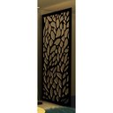 Ver imagem 2 de Painel Vazado Divisória Mdf Amazônia Preto - 1,20x2,20m