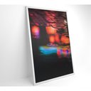 Ver mais imagens de Quadro Chuva Noturna 80x120 Cm Vidro Impresso