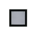 Ver imagem 1 de Lustre Plafon de Vidro para 02 Lâmpadas Sobrepor - Ideal Sala Cozinha Banheiro Quarto 30 Cm - Preto