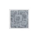 Ver imagem 1 de Lustre Plafon Para Sala / Cozinha / Banheiro /Quarto 30 cm x 30 cm - Geométrico Branco