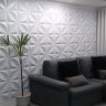 KIT 10 Painel Placa 3d Parede Revestimento Imita Gesso Luxo - 5