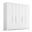 Ver imagem 6 de Guarda-Roupa Casal Valencia 6 Portas 6 Gavetas com Pés