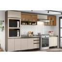 Ver imagem 1 de Kit de Cozinha Modulada 8 Peças Connect (3 Armários + 2 Balcões + 1 Paneleiro + 2 Complementos) C8P0