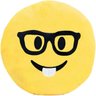 Almofada Pelúcia Emoticons Nerd 30Cm. Soft Toys - 1
