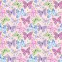 Ver imagem 1 de Papel Adesivo 45cmX10m Butterflies