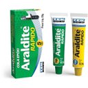 Ver imagem 1 de Cola de Alta Resistencia Araldite Rapido 23 G. Tekbond Cx.C/06