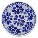 Ver imagem 2 de Saladeira de Porcelana Pintada a Mão e Pegador - Colonial Porcelana Monte Sião