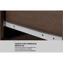 Ver imagem 5 de Cabeceira Cama Box Madeirado Casal Triunfo C/ 2 Gavetas Ébano - Demóbile
