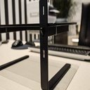 Ver imagem 7 de Suport Monitor Regulável "LCD" e "Crt" Até 15" Cor Preto / Vidro Incolor Realiza