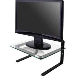 Suport Monitor Regulável "LCD" e "Crt" Até 15" Cor Preto / Vidro Incolor Realiza - 8 Suport Monitor Regulável "LCD" e "Crt" Até 15" Cor Preto / Vidro Incolor Realiza - 8