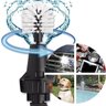 Escova de Limpeza Jato Água Mangueira Automovel Jardim Carro Moto Cão Pet Tapete (888501) - 1