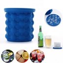 Ver imagem 1 de Forma De Gelo Em Silicone Mini Balde Ice Magic Cube Da Tv (13845)