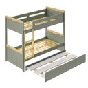 Ver imagem 5 de Conjunto Quarto Completo Treliche com LED, Escrivaninha e Estante Petit Casatema MadeiraOriginals