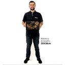Ver imagem 2 de Quadro Decorativo Floral Luxo Flores Preto e Dourado em Moldura Caixa Tacolado Moldura Caixa 3cm Mad