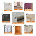 Ver imagem 5 de Kit 3 Papel de Parede Adesivo Vinilico Decor Premium Cimento Queimado Cinza Claro