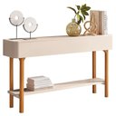 Ver imagem 5 de Kit Aparador para Sala Fontana com Mesa de Centro Ceci Orgânico B01 Off White - Lyam Decor