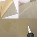 Ver imagem 3 de Adesivo Revestimento em Couro Sintético Bege 2 50x137cm