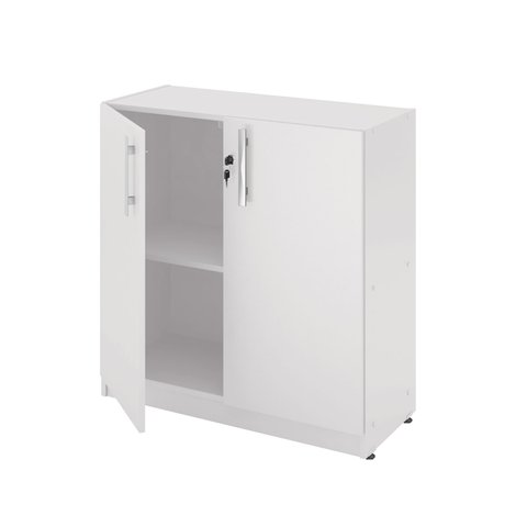 Armário Balcão Escritório Light Branco