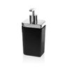 Dispenser De Sabonete Líquido Preto Cromado Ou - 1
