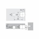 Ver imagem 6 de Dispositivo Vb 36/19 Branco Para Chapa 18 Mm (Kit Com 100 Un)