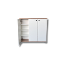 Ver imagem 2 de Dispensa de Cozinha, Armário Organizador em MDF, Puxadores Unifuro 20cm.