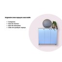 Ver imagem 6 de Dispensa de Cozinha, Armário Organizador em Mdf, Puxadores Unifuro.