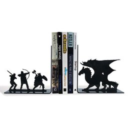 Suporte Aparador De Livros Dvd Cd - Dragão Terra Media RPG - 1