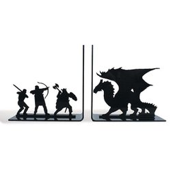 Suporte Aparador De Livros Dvd Cd - Dragão Terra Media RPG - 2