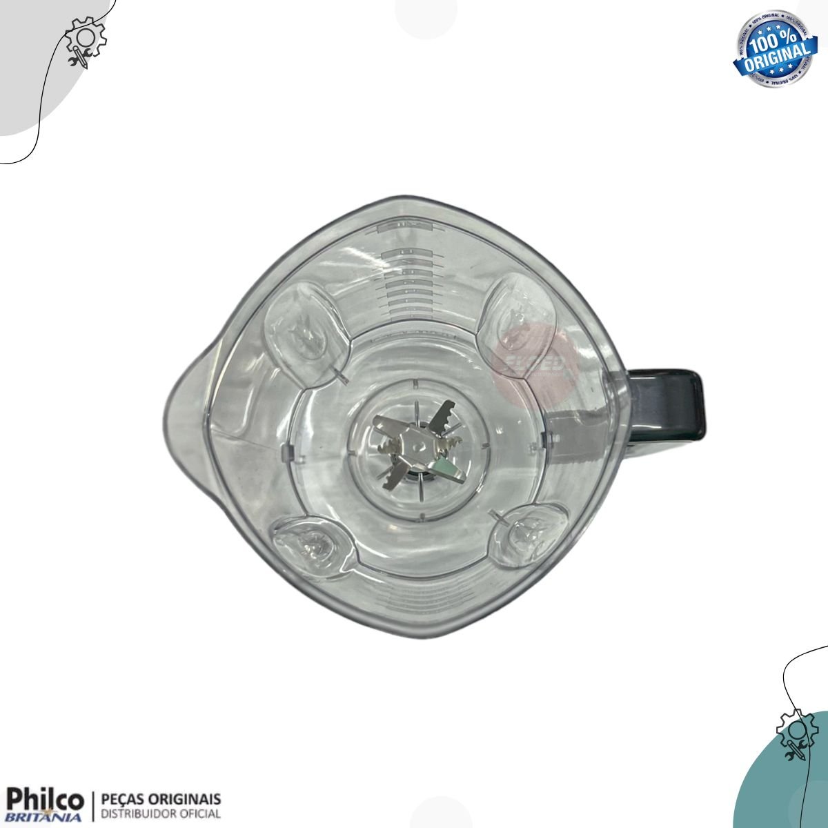 Copo Original Liquidificador Philco Ph900 B1000 Preto - 6