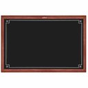 Ver imagem 1 de Quadro Negro Decorado Madeira 50x70cm Mogno - Souza