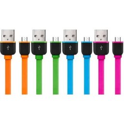 Cabo Micro USB 2 Metros Smartogo Verde - 1