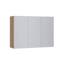 Ver imagem 1 de Armário de Parede Modulado 120cm 3 Portas Slim Luciane